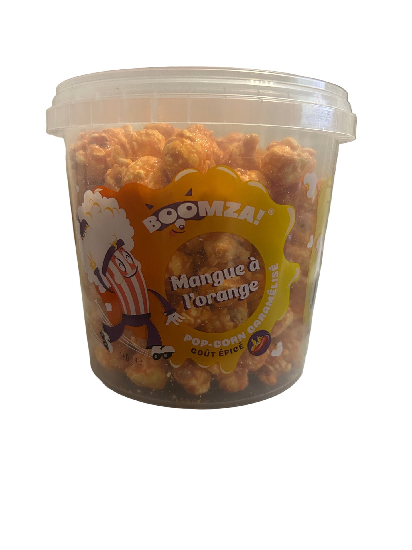 Pop-corn caramélisé Mangue orange 🥭🍊 #Nouveauté