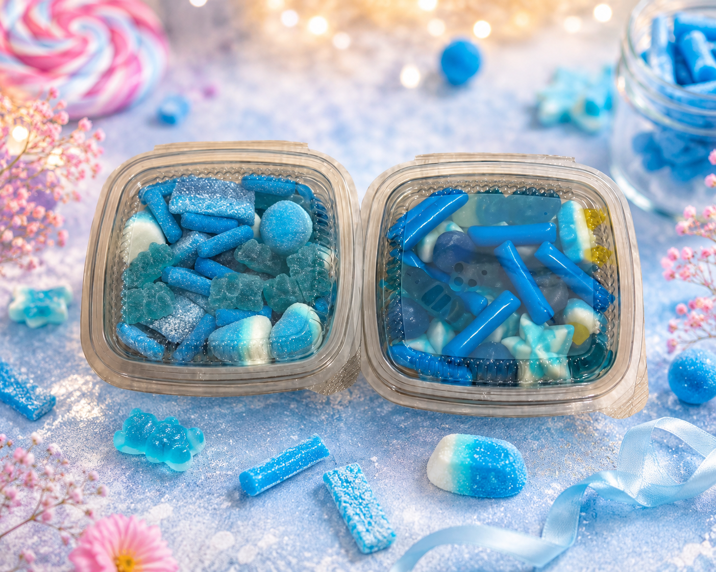 đŹ Duo OcĂ©an Bleu Halal â Une Vague de Douceur et de Gourmandise đ(300g)