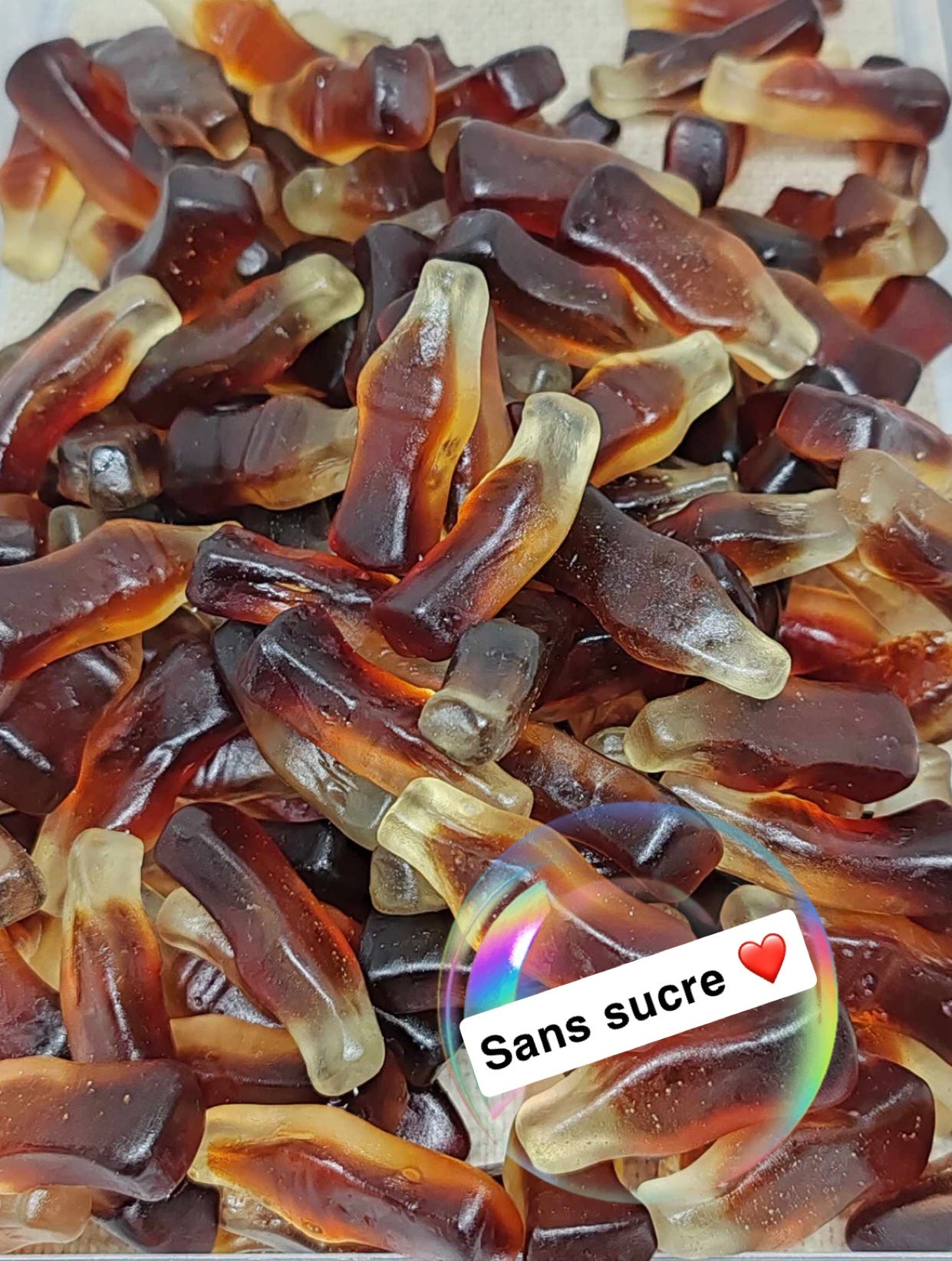 Cola lisse sans sucre (100g)