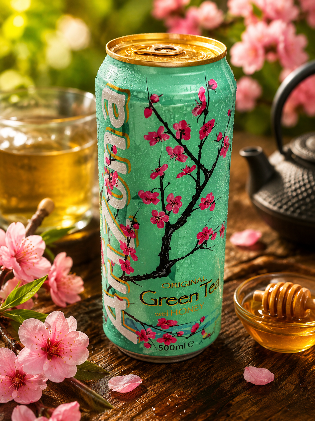 Green Tea Vert Miel Poire 500ml (x1)