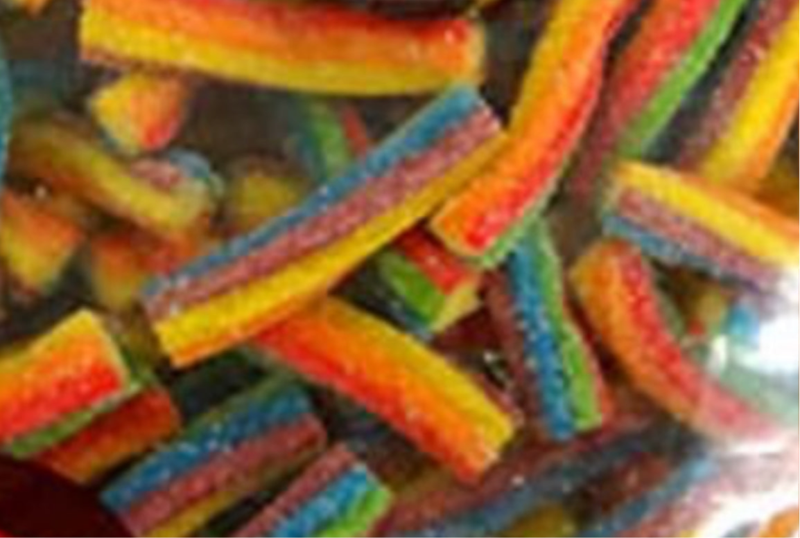 Pika boom au fruits 100g. Nouveauté