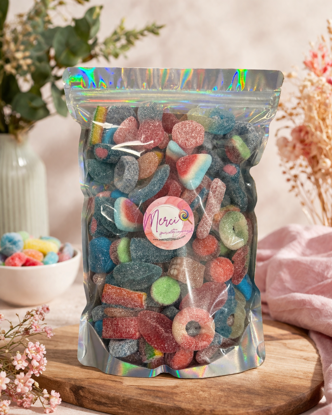 Mélange de Bonbons Sucrés Acidulés (900g)