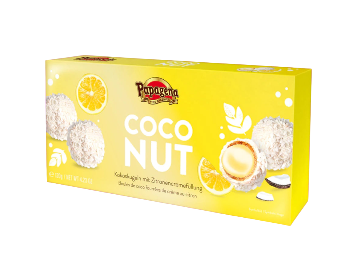 Boule gaufrette citron-coco #Nouveauté
