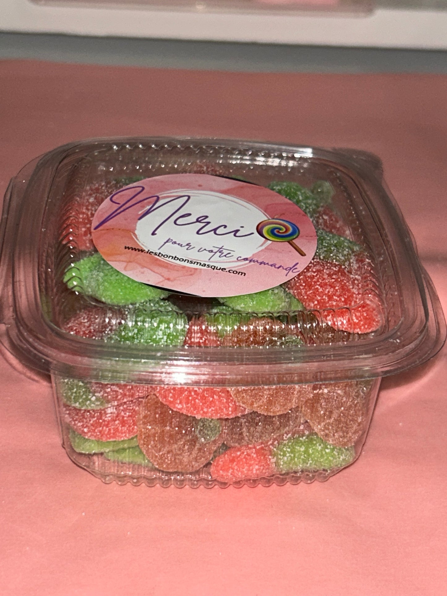 Trio salade de fruits (Fraises,Mandarines,Pommes)(300g)#Nouveauté