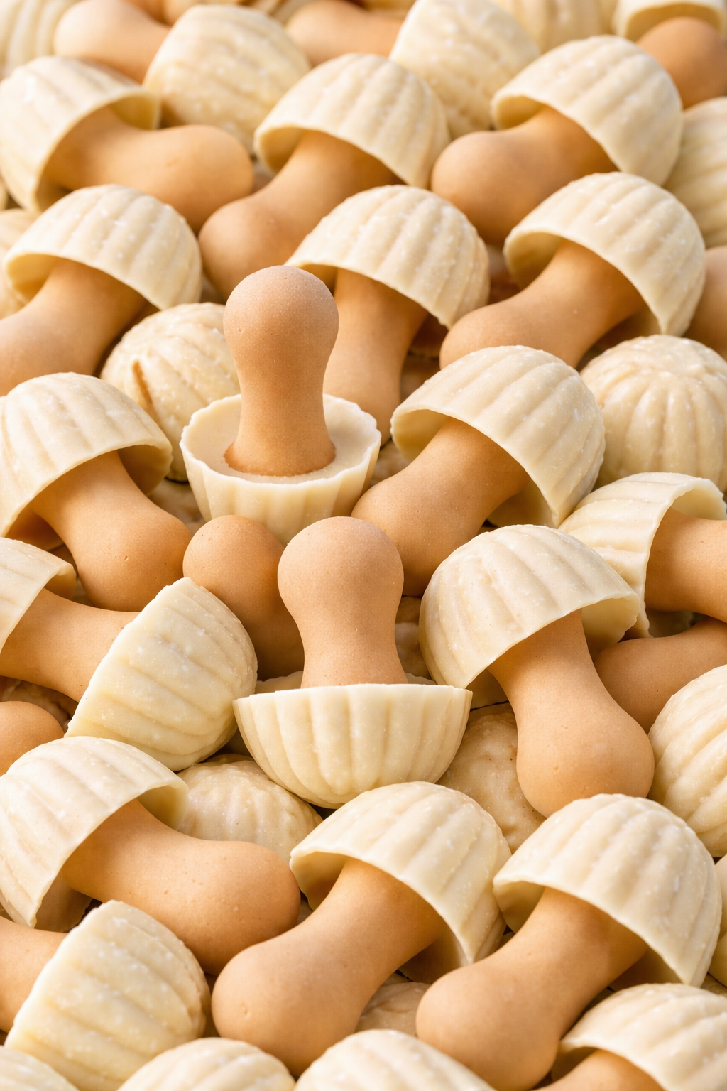 Champignons Au Chocolat Blanc đ (X10)