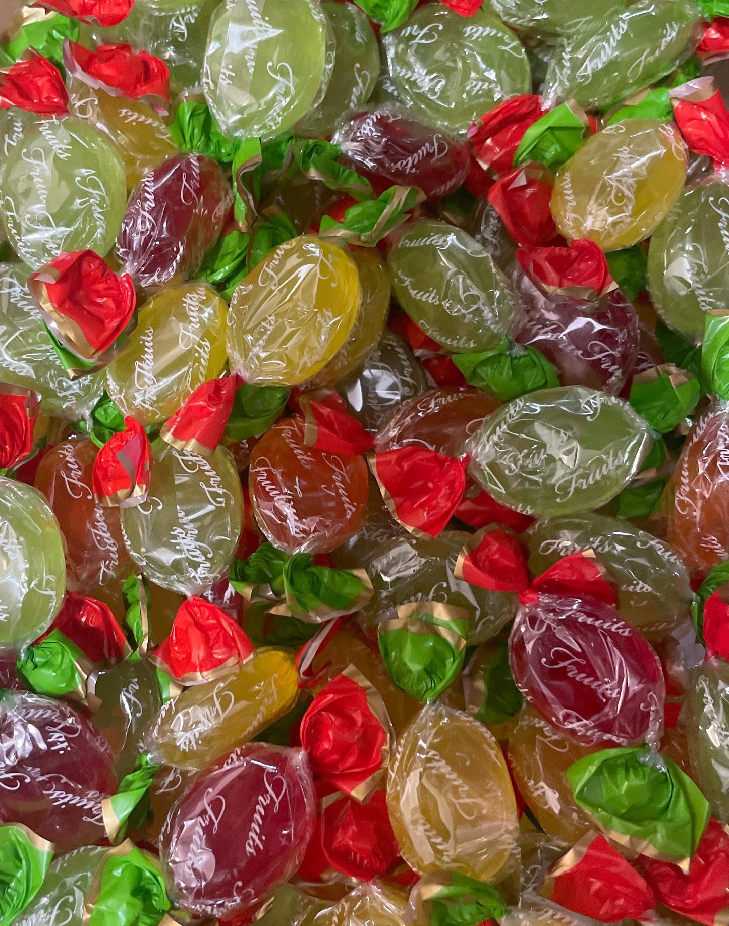 Bonbons lisses aux fruits coulis (100g) #Nouveauté