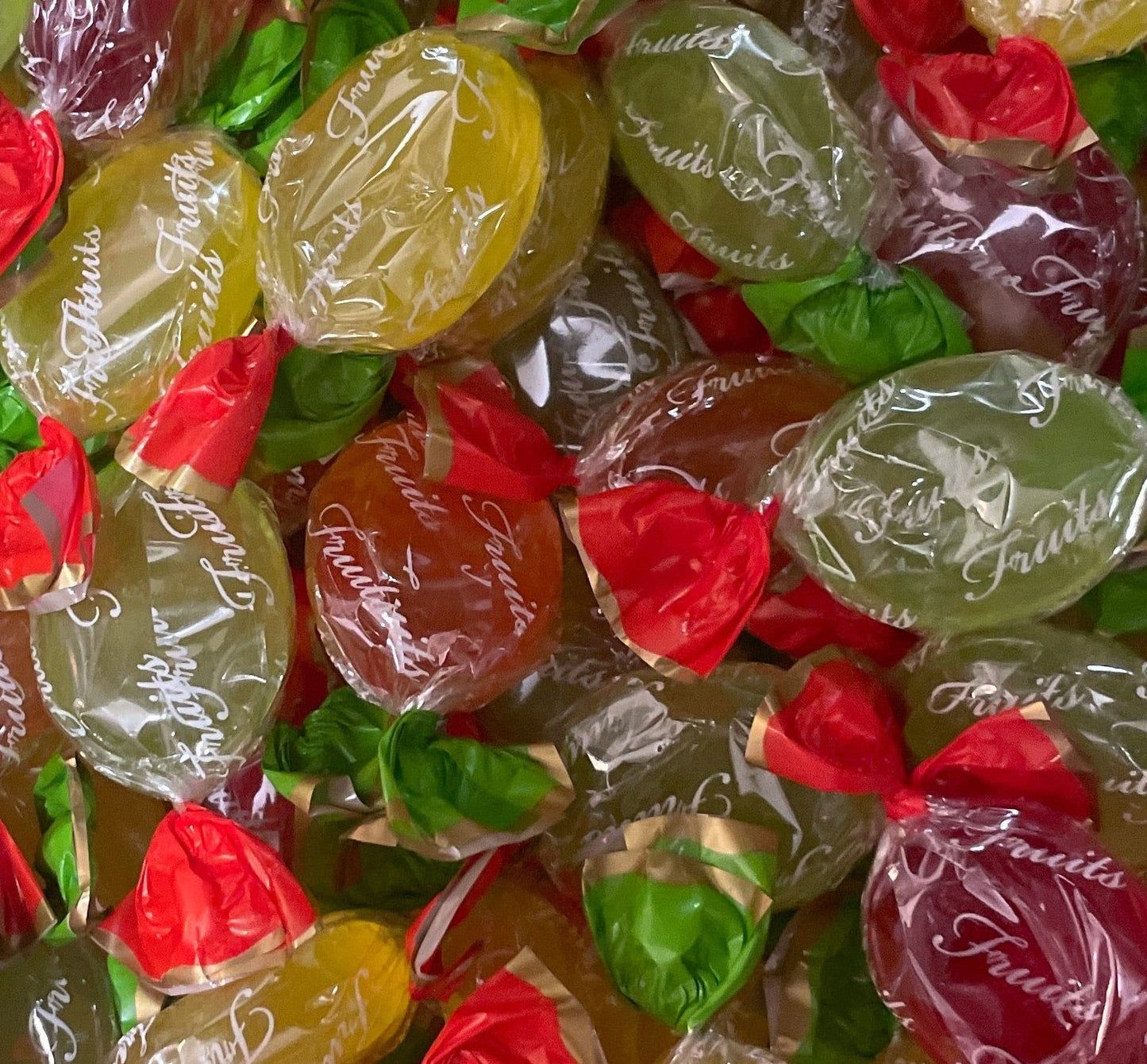Bonbons aux Fruits avec Coulis (100g)