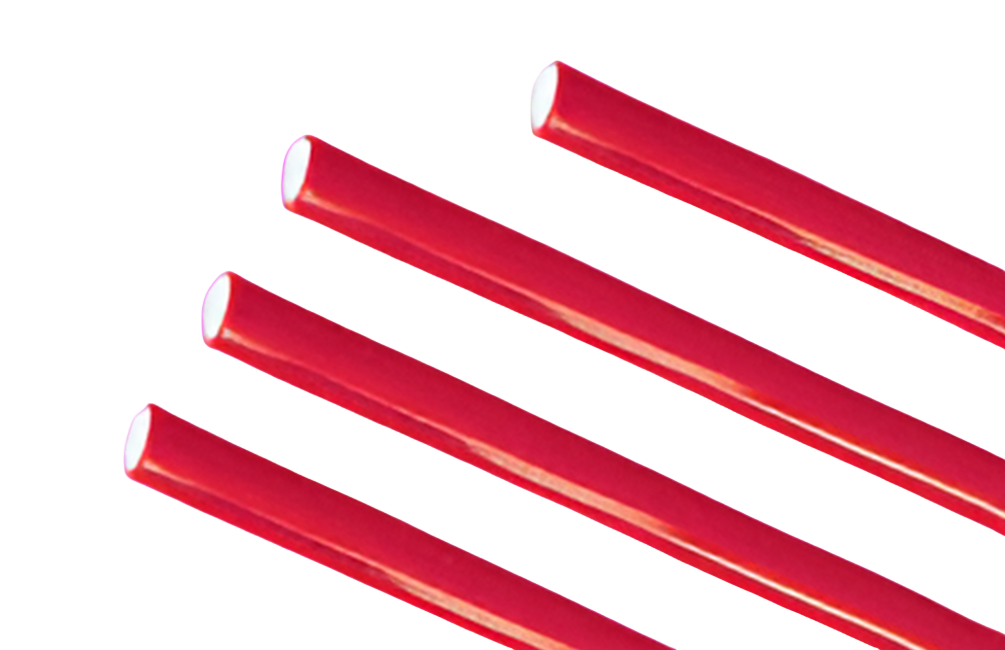 Maxi câble lisse fraise (l'unité)