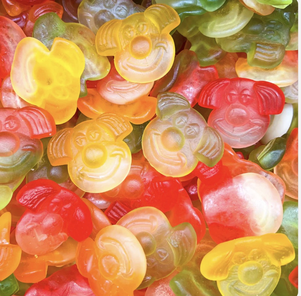 Clowns 🤡 Lisse Bonbon sans Sucre (100g)