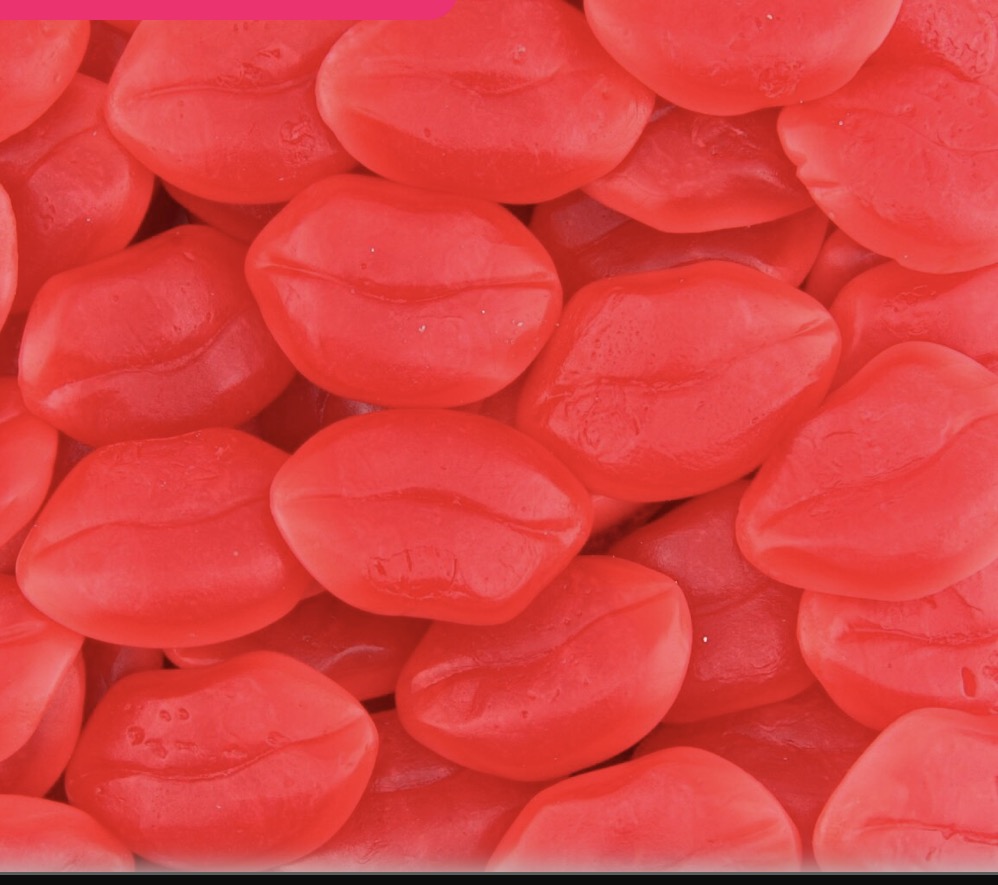 Bouche Fourré Fraise Lisse (100g)