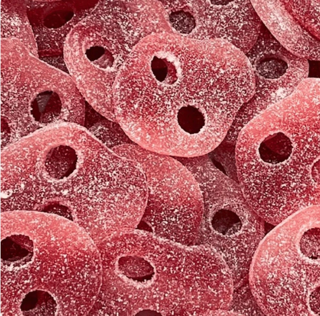 S-Marke Crâne Bonbon Suédois Blueberry/Raspberry Acidulé (100g)