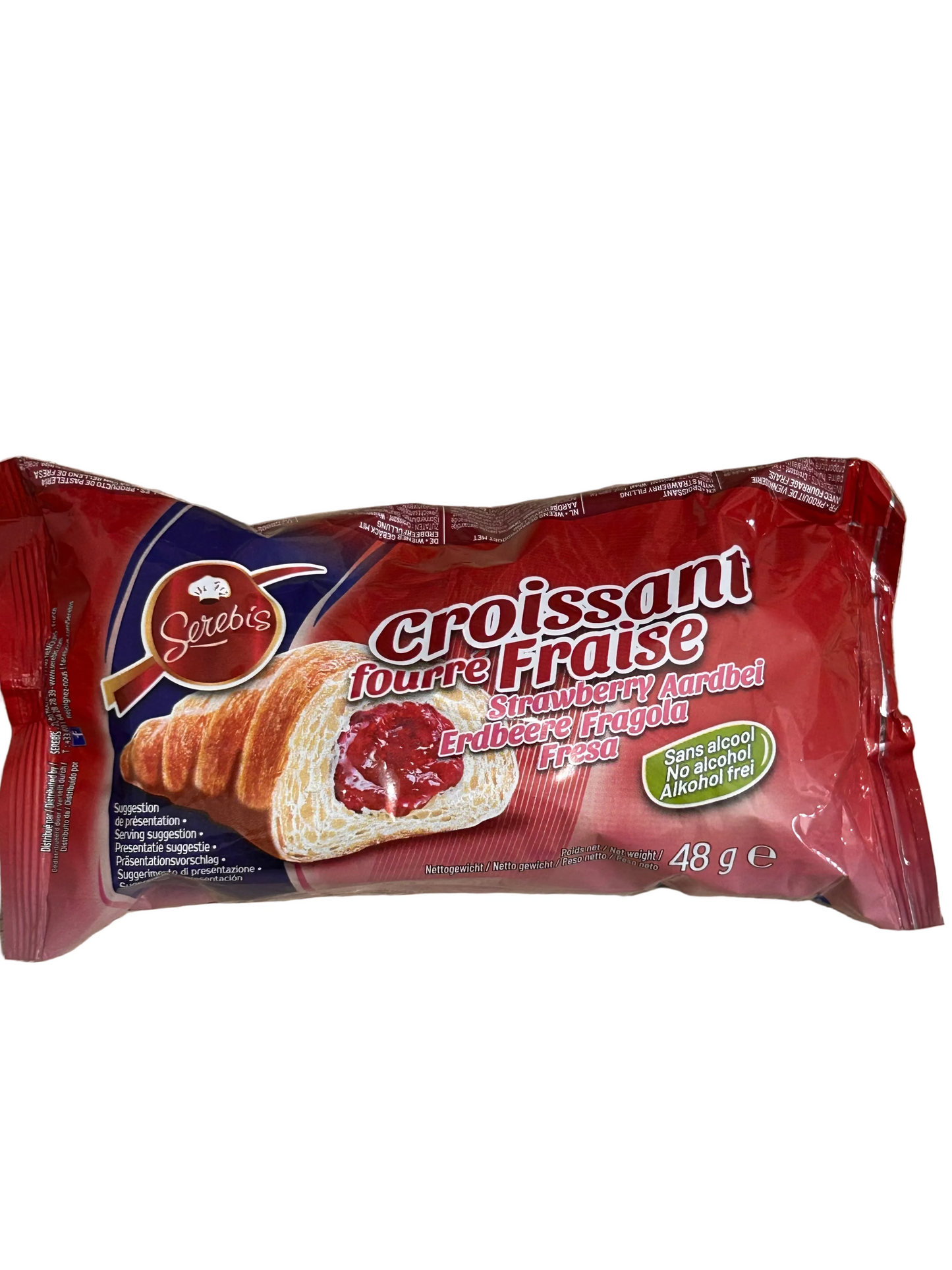 Croissant đ„ FourrĂ© Fraise đ X1