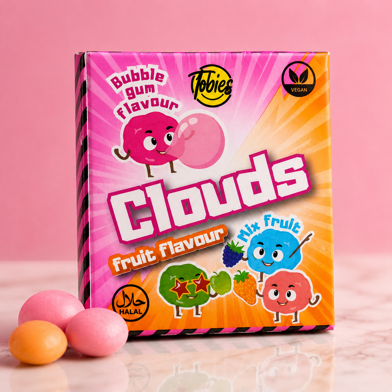Bonbon Fraise đ Framboise Pomme đLisse