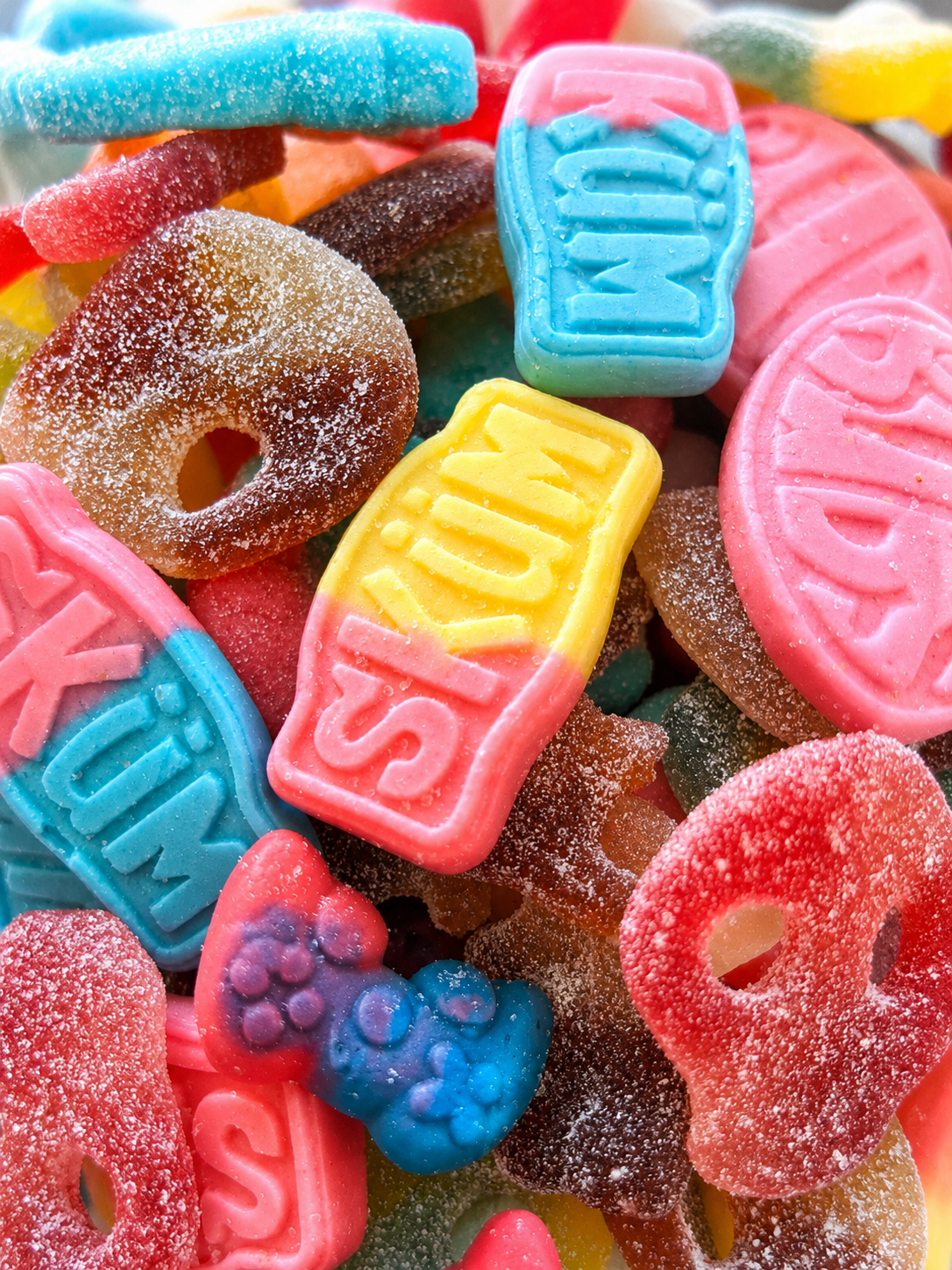 Mélange bonbons suédois Vegan Lisse Sucré (100g)