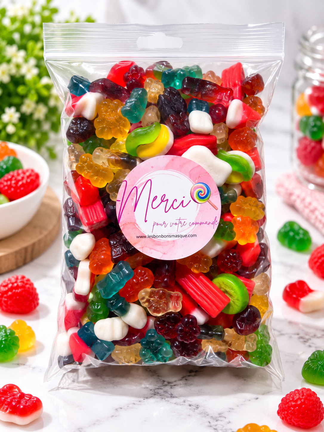 đŹ Mix Minis Bonbons Lisses (800G)
