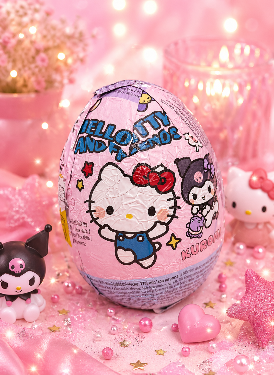 Géant Œuf Chocolat Hello Kitty (x1)