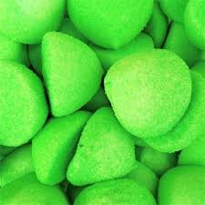 Balle de golf à la guimauve sucrée goût pomme (100g) - Lot de 11
