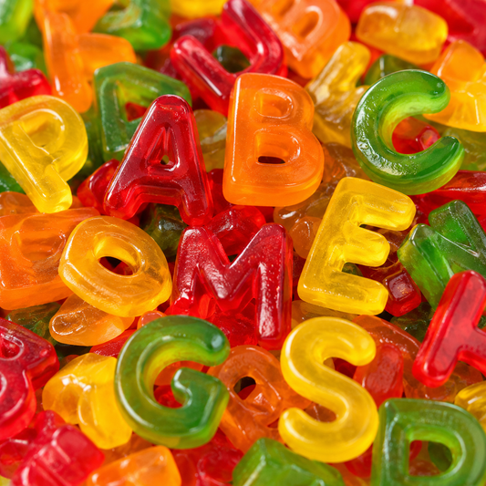 Alphabet (Bonbon Lisse)