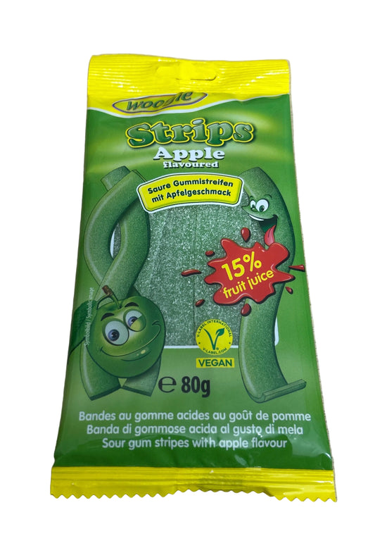 Bande Acidulé Pomme 🍏 Vegan  (80g)