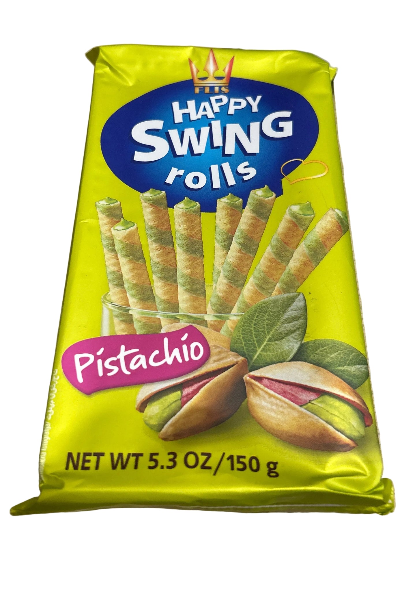 Gaufrette enrobé Pistache