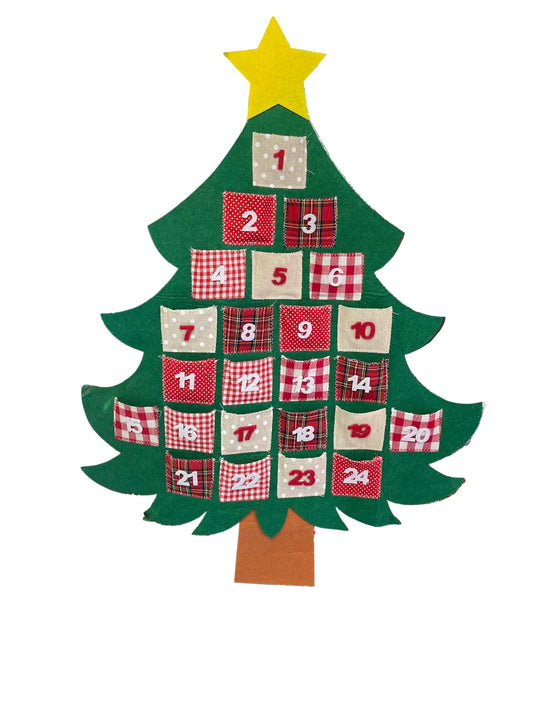 Calendrier de l’Avent Sapin de Noël  Réutilisable #Nouveauté