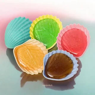 Roudoudou bonbon à sucer en forme de coquillage (l’unité) #Nouveauté