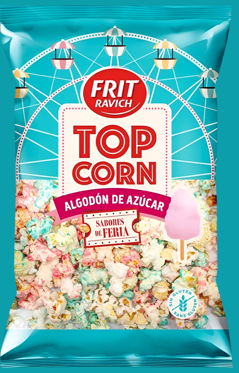 Pop Corns Barbe à papa (80g)