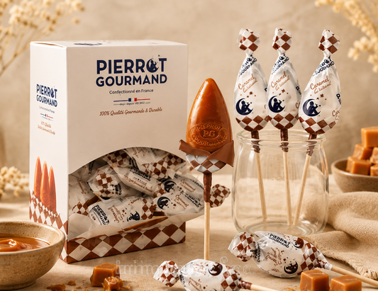 Sucette Au Caramel Pierrot Gourmand