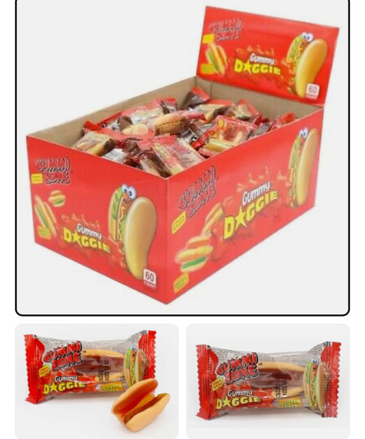 Gummi Zone #nouveauté (pizza,frite,hamburger,hotdog 🌭)  fast-food l’unité