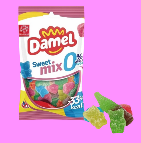 Mélange de bonbons sans sucre acidulés                    #Nouveauté(90g)