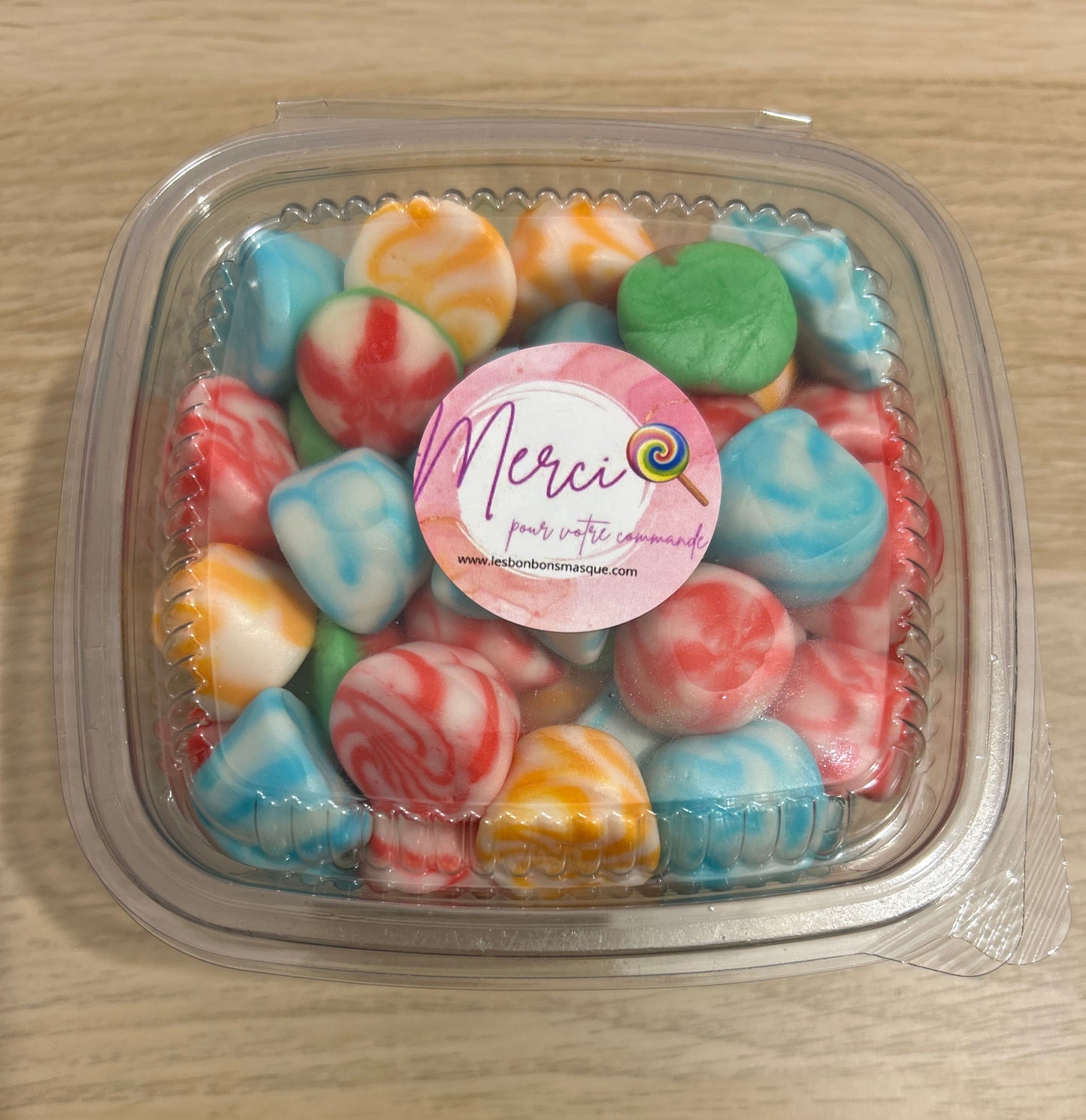 Box Découverte  Twisty  (Pastèque -Fraise-Framboise -Pêche) 450g