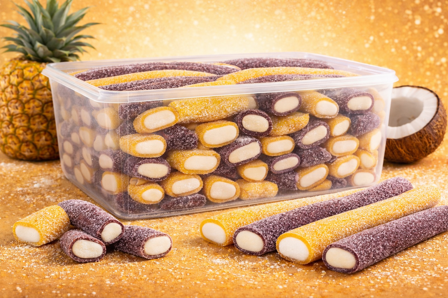 Jumbo Ananas / Noix De Coco🍍🥥 🌴 (lots de 2)