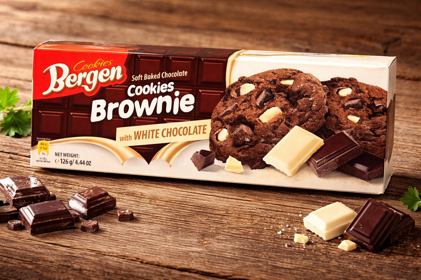 Cookies Brownie  Chocolat Blanc