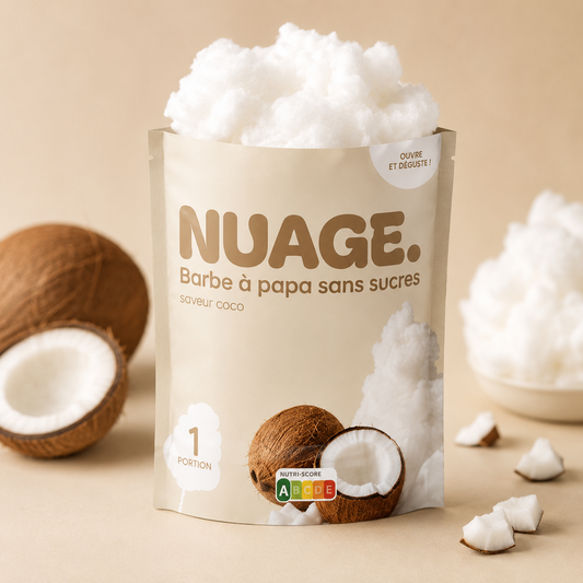 Barbe À Papa Noix De Coco (Sans Sucre)