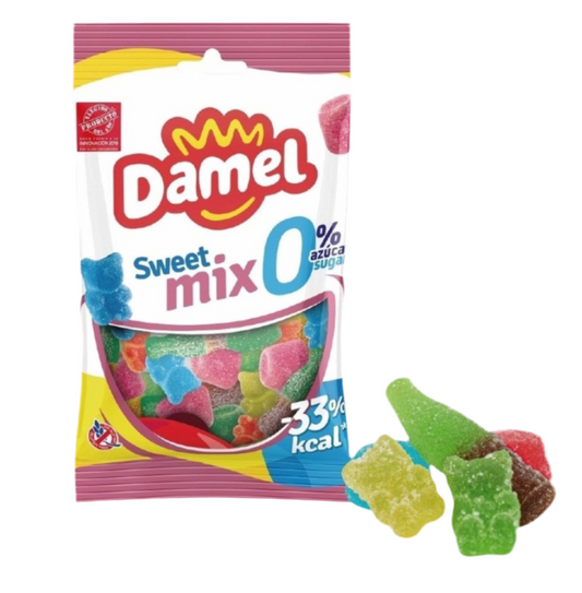 Mélange de bonbons sans sucre acidulés                    Nouveauté