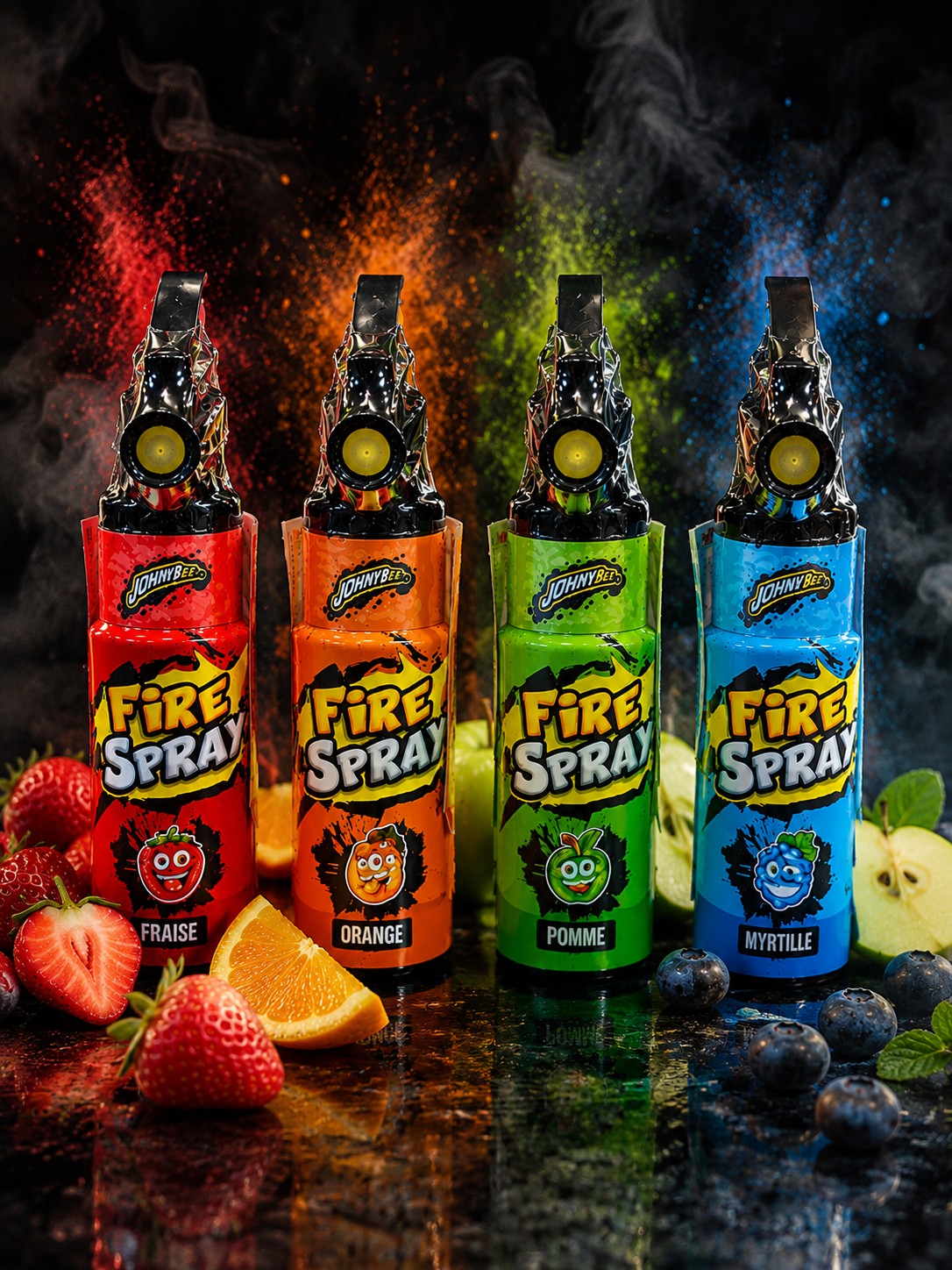 Spray (🍓🍏🫐🧡)