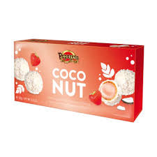 Boule de coco fraise