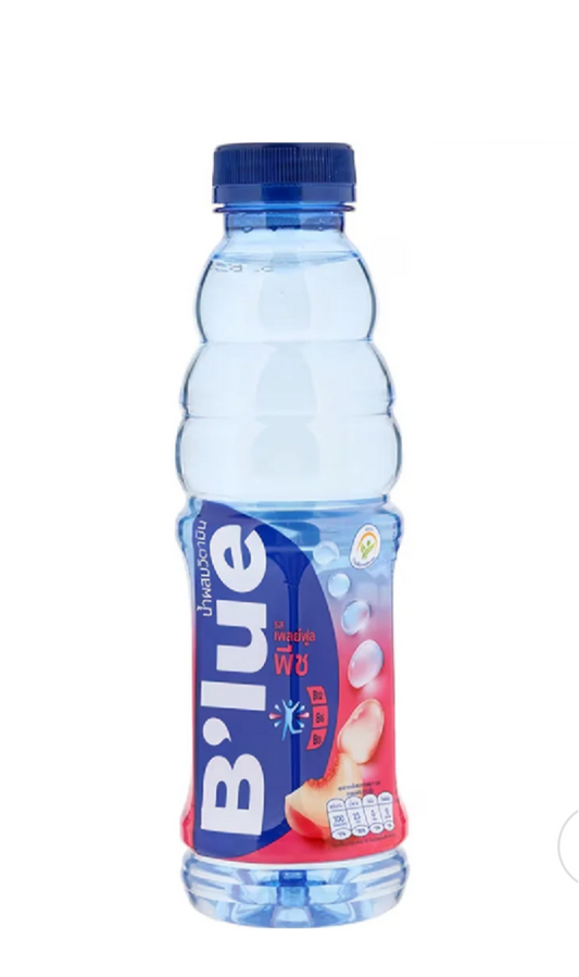 B Blue Pêche – L’eau fruitée qui rafraîchit naturellement 🍑