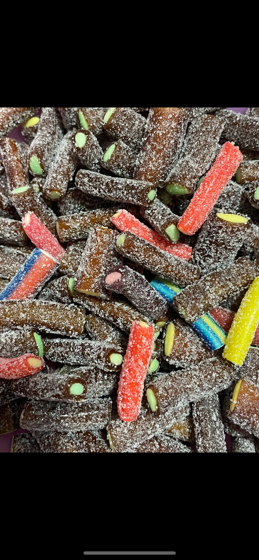 Mini câble cola framboise sucré mix (100g)