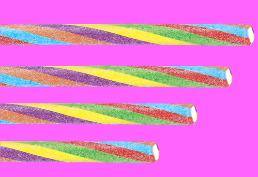 Maxi câble lisse tornado Tutti Frutti  (l'unité)