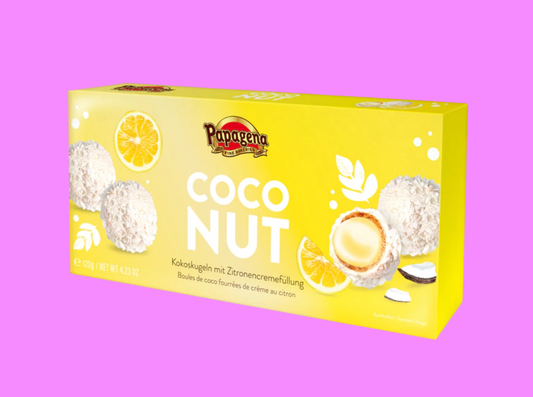 Boule gaufrette citron-coco #Nouveauté