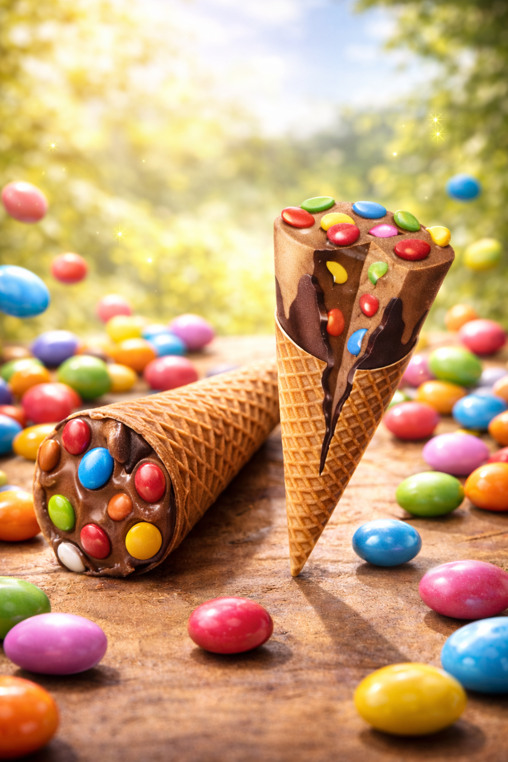 Cornet Chocolaté M&M’