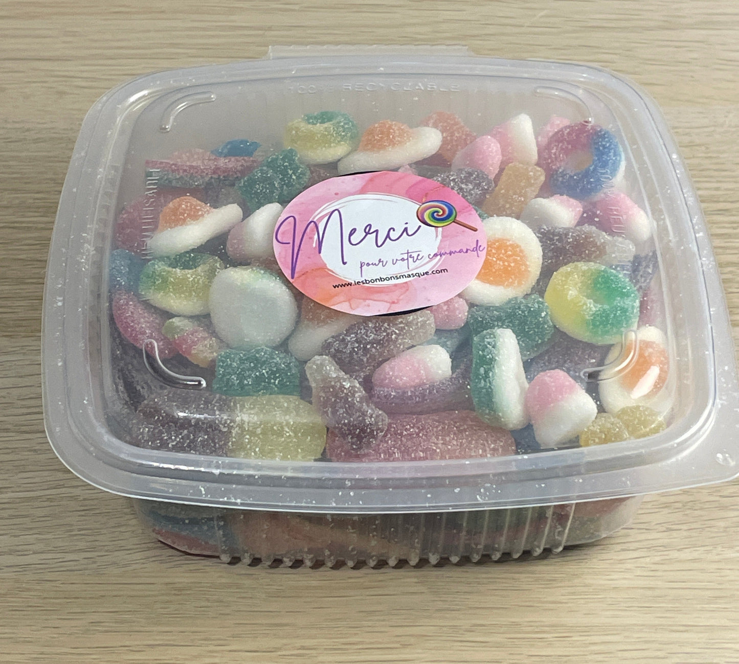 Grande Box Acidulée Ficelle Lassos Bonbon (800g)