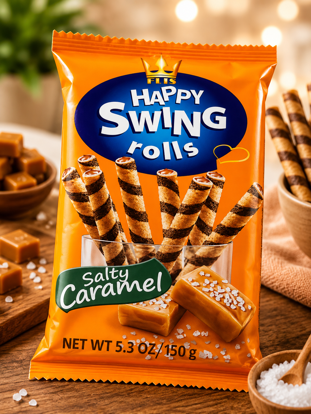 Rouleaux de Gaufre Caramel épicerie