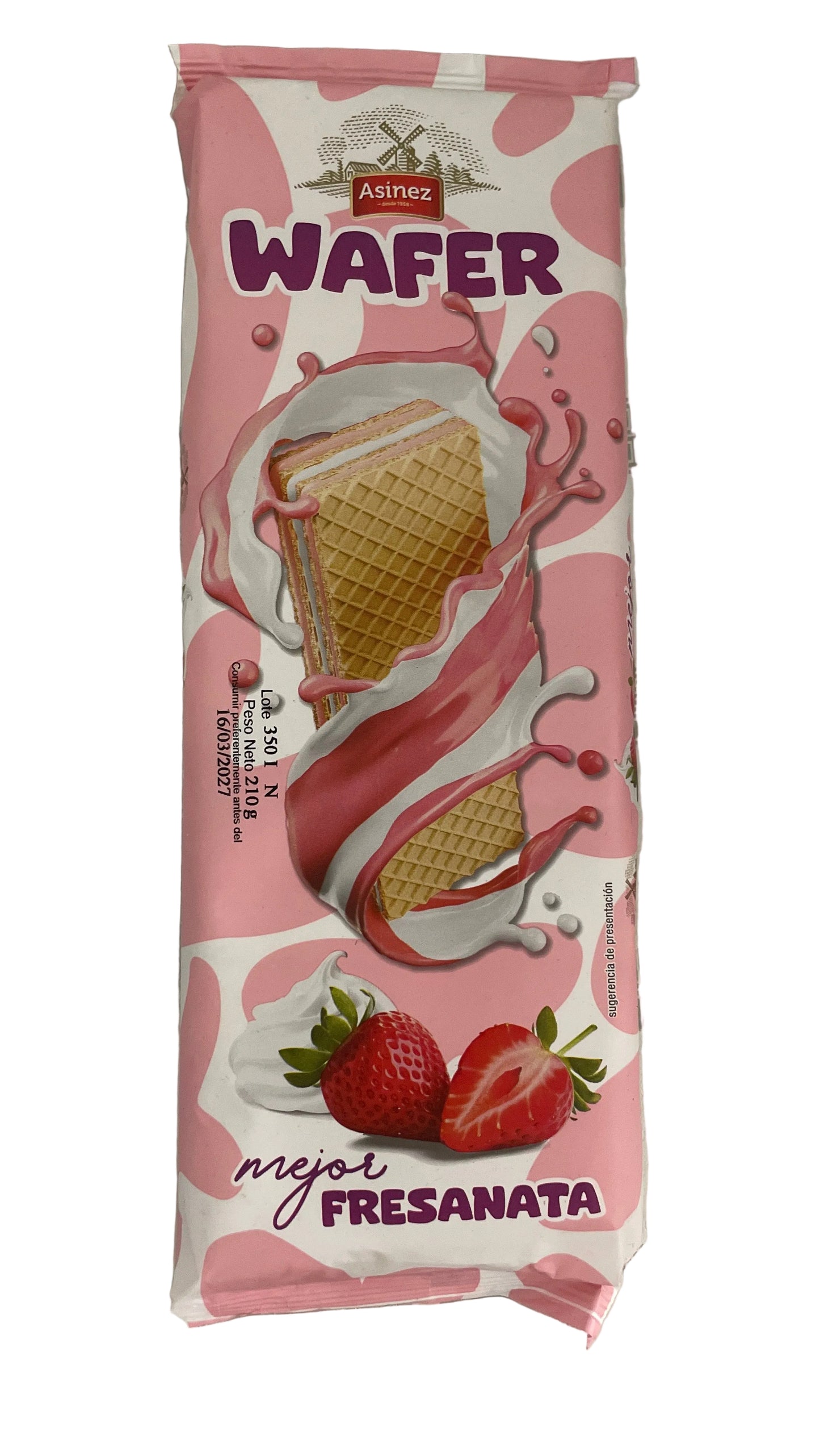 Gaufre Fraise