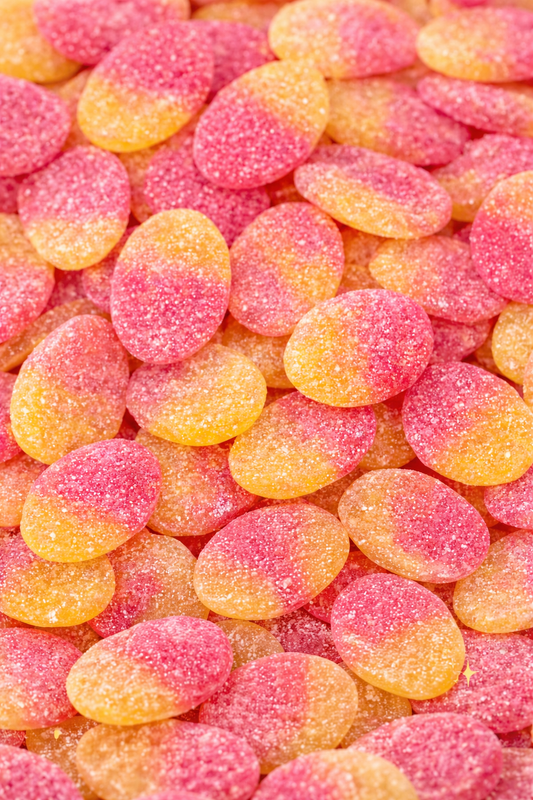 Bonbons Suédois Citron & Framboise Acidulés Vegan (100G)