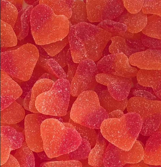 Mini cœur pêche(100g)             #Nouveauté