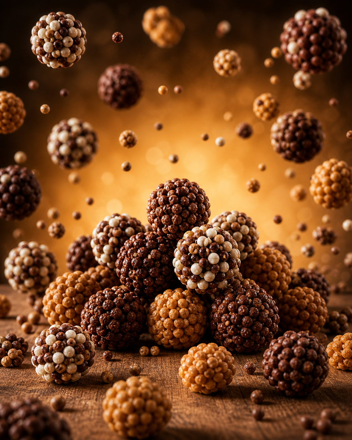 Boule Cratère Choco/Caramel 3 Chocolats 🍫 (100g)