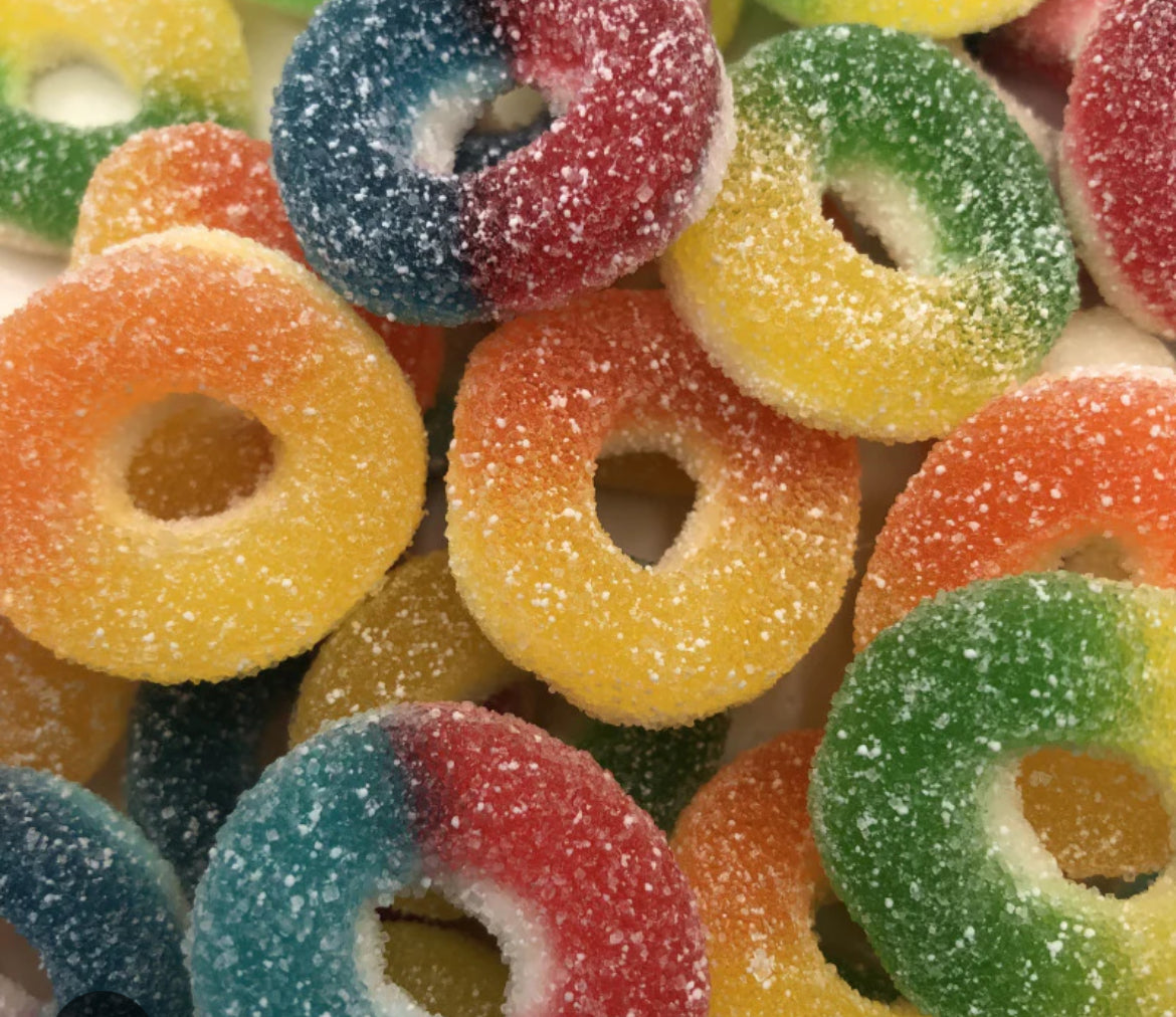 Anneaux mix acidulé (100g)