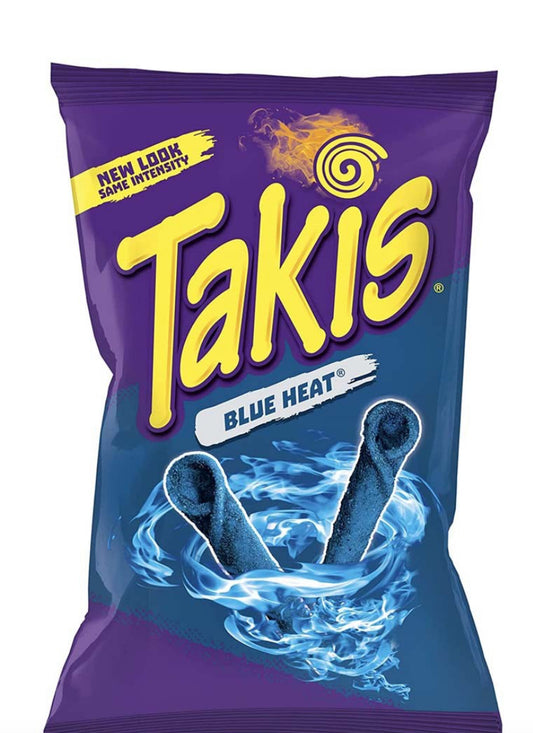 TAKIS BLUE HEAT piment 🌶️.     Nouveauté.